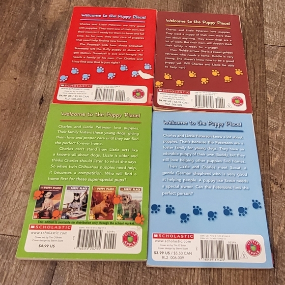 The Puppy Place Summer Reading Scholastics 4 book set - Reading level 2 - Picture 6 of 10